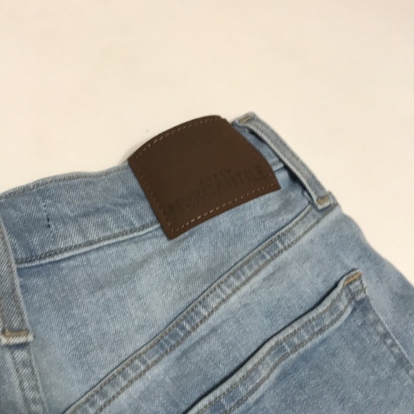 𝅺J. Crew Mercantile Cutoff Denim Shorts 26 - Picture 10 of 11